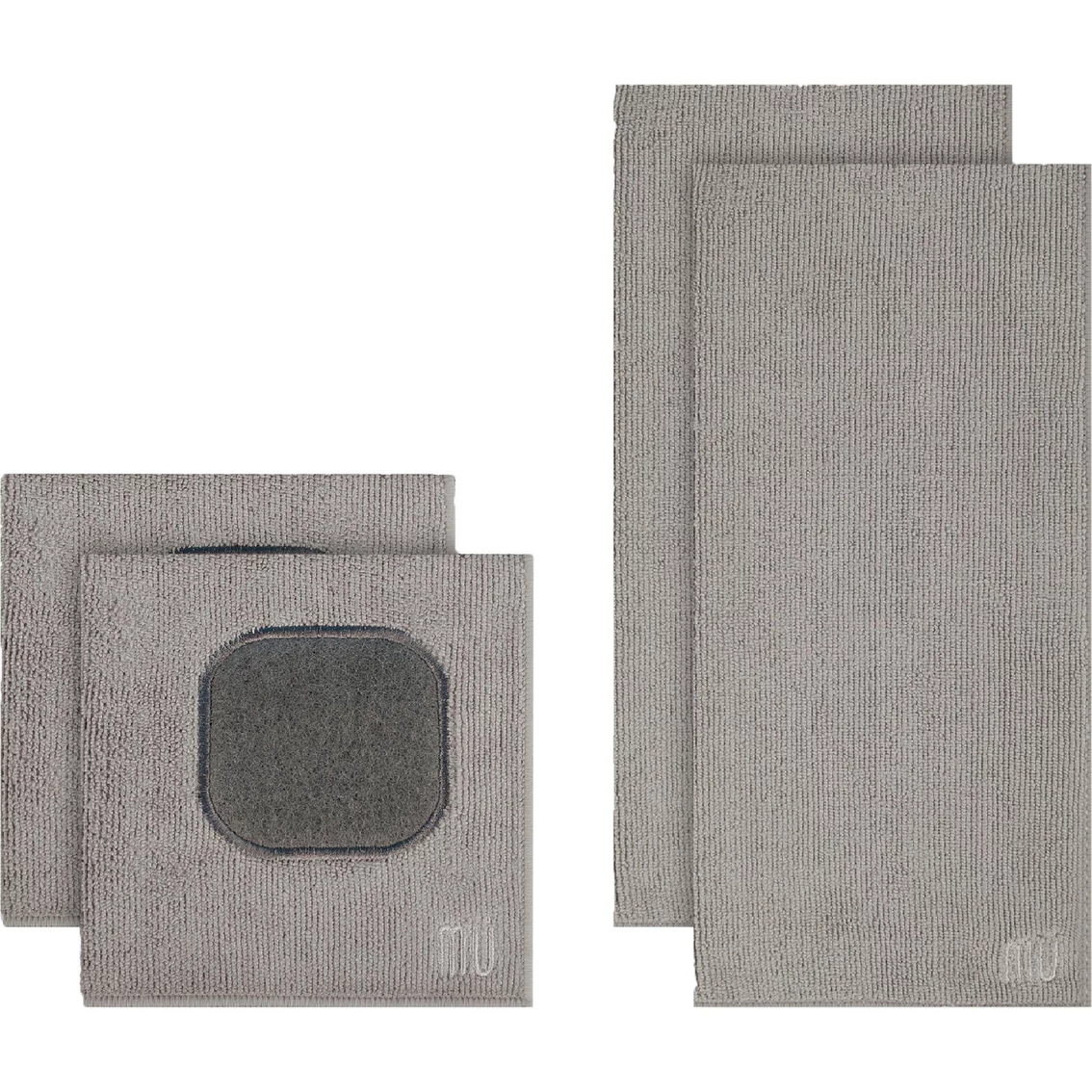 Budget ???? MUkitchen Microfiber Kitchen Towel And Dish Cloth 4 Pc. Set ❤️ 1 Budget ???? MUkitchen Microfiber Kitchen Towel And Dish Cloth 4 Pc. Set ❤️
