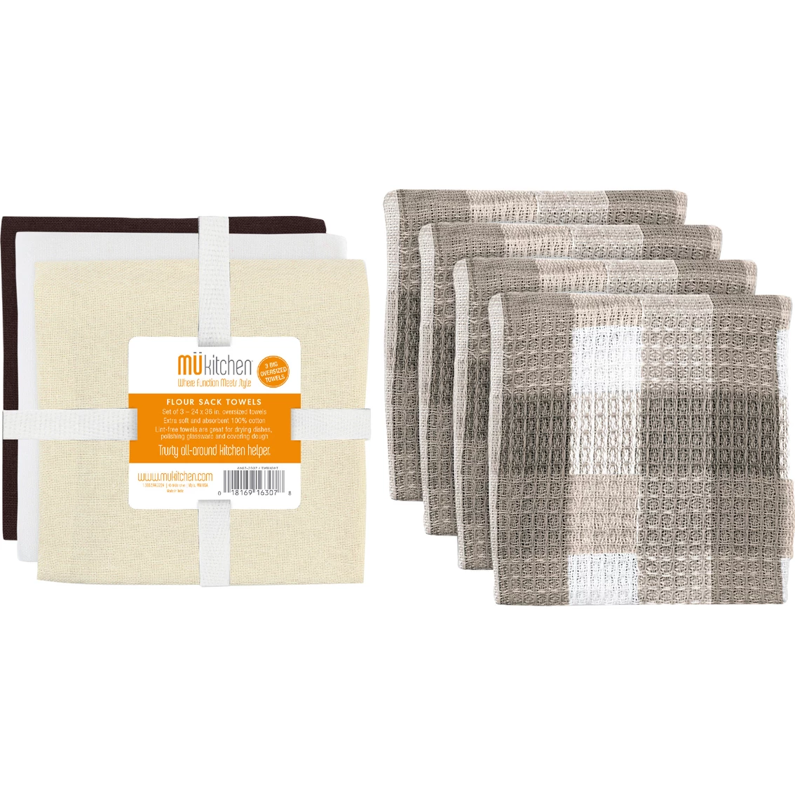 Coupon ???? MUkitchen Kitchen Towel Set Of 3, Dish Cloth Set Of 2, 4 Pk. ???? 2 Coupon ???? MUkitchen Kitchen Towel Set Of 3, Dish Cloth Set Of 2, 4 Pk. ???? - Image 2