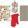 Cheapest ???? MUkitchen Oven Mitt, Kitchen Towels And 2-in-1 Sponge Set ????
