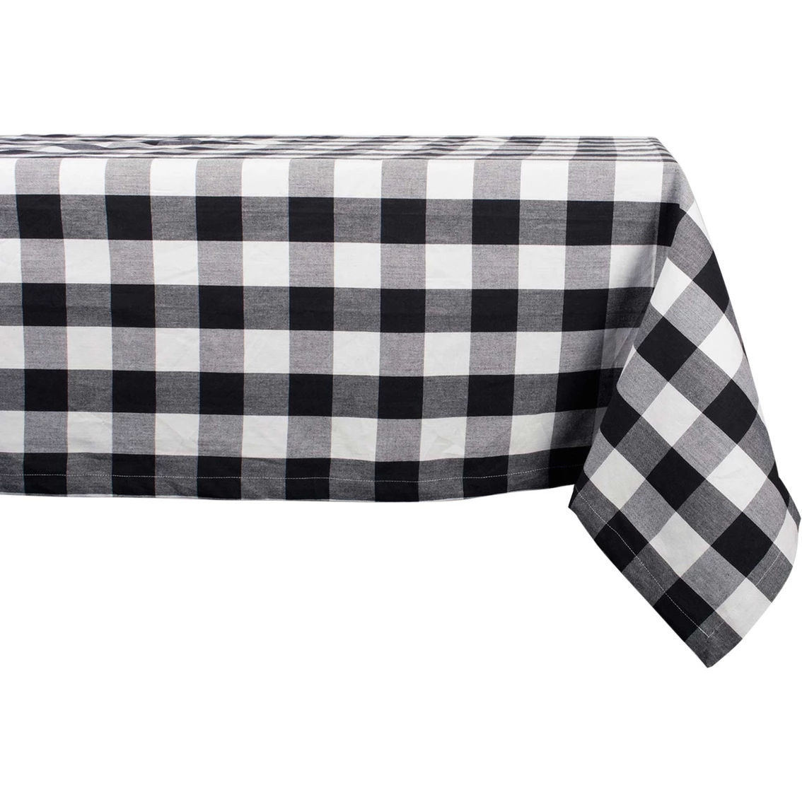 New ???? Design Imports Black Buffalo Check Tablecloth ???? 1 New ???? Design Imports Black Buffalo Check Tablecloth ????