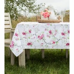 Best Sale ???? Benson Mills Milena Fabric Printed Tablecloth ⌛