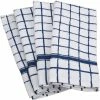 New ???? Design Imports Windowpane Terry Dishtowel 4 Pk. ????