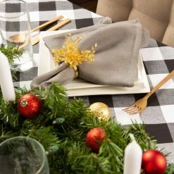 New ???? Design Imports Black Buffalo Check Tablecloth ???? 10 New ???? Design Imports Black Buffalo Check Tablecloth ???? -Le ToyVan shop unnamed file 30