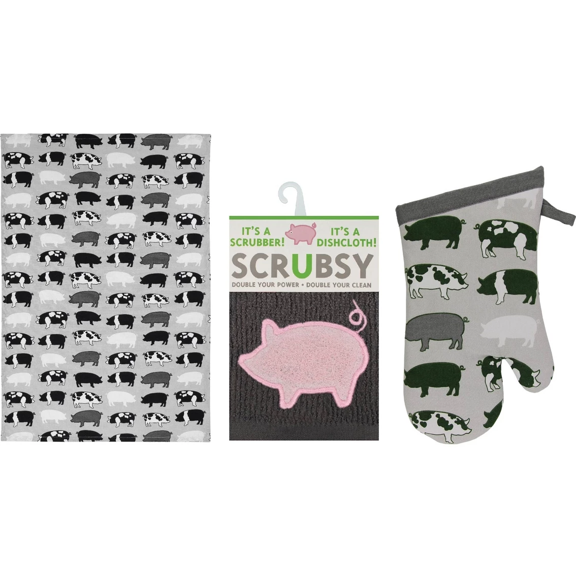 Deals ✔️ MUkitchen Oven Mitt, Kitchen Towel And Scrubsy Dish Cloth 3 Pc. Set ???? 1 Deals ✔️ MUkitchen Oven Mitt, Kitchen Towel And Scrubsy Dish Cloth 3 Pc. Set ????