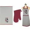 Best Sale ???? MUkitchen Kitchen Towel, Apron And Oven Mitt 3 Pc. Set ????