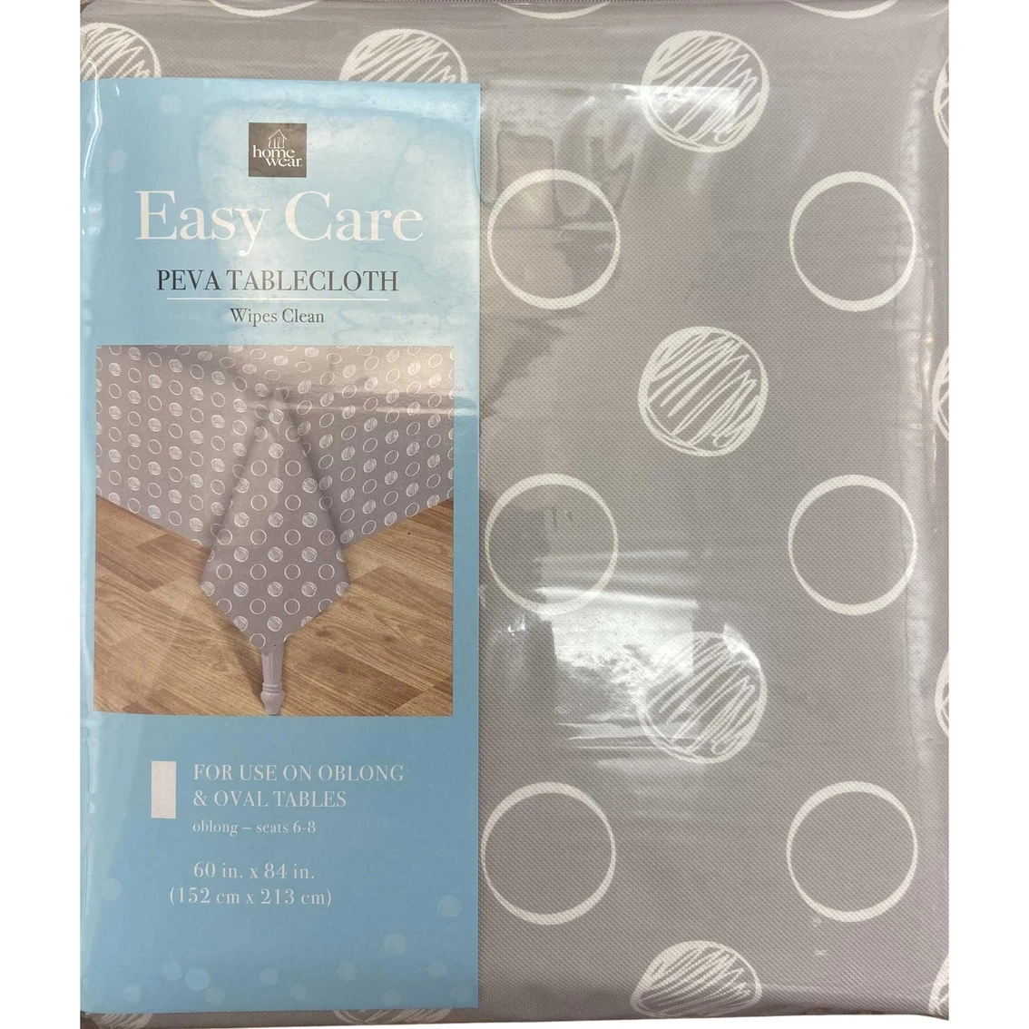 Budget ???? Homewear Hand Drawing Polka Dot PEVA Tablecloth 60 X 84 In. ???? 1 Budget ???? Homewear Hand Drawing Polka Dot PEVA Tablecloth 60 X 84 In. ????