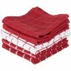 Budget ???? Ritz Cafe Check Dish Cloth 6 Pk. ????