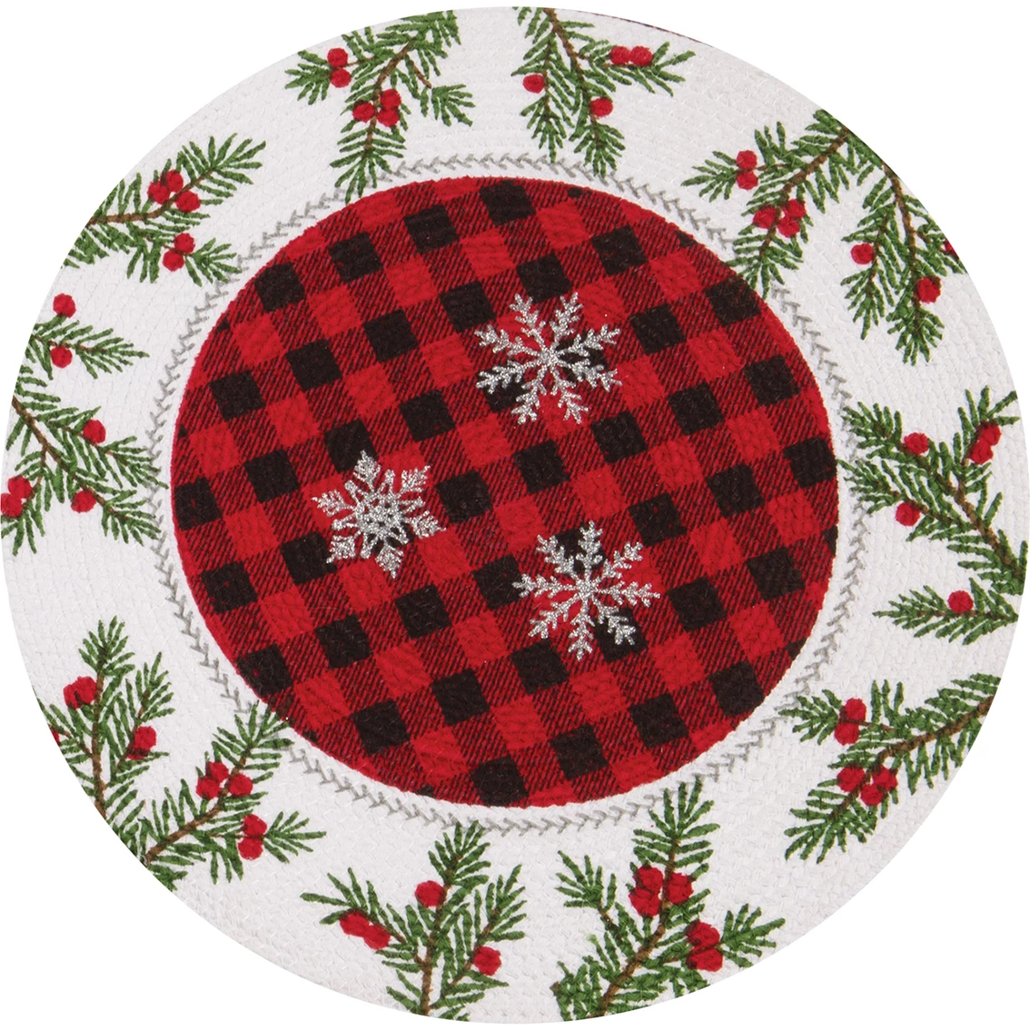 Outlet ✨ Kay Dee Designs Buffalo Lodge Braided Placemat ???? 1 Outlet ✨ Kay Dee Designs Buffalo Lodge Braided Placemat ????