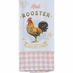 Hot Sale ???? Kay Dee Designs Local Market Red Rooster Dual Purpose Terry Towel ????
