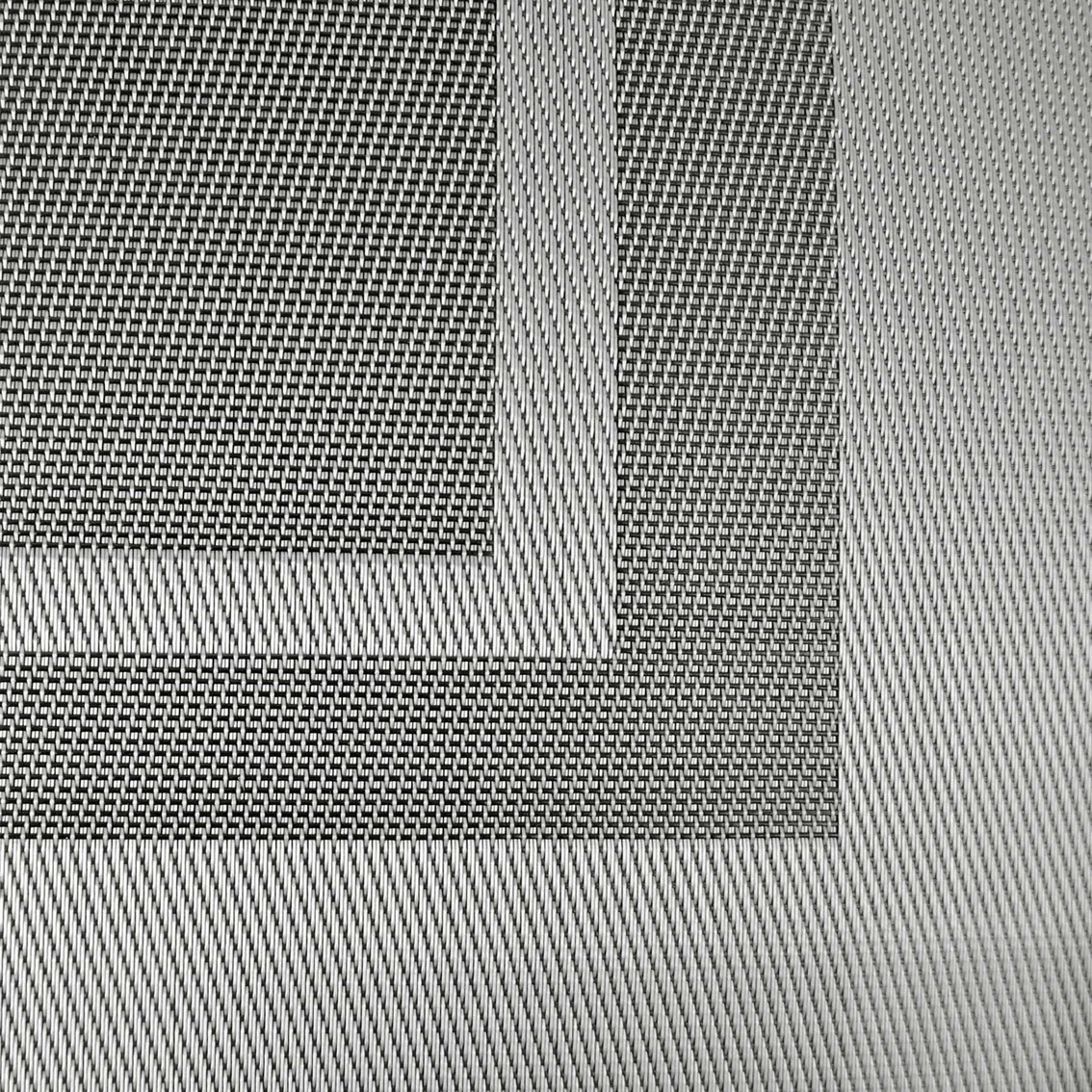 New ???? Design Imports Double Frame PVC Placemat 6 Pc. Set ???? 2 New ???? Design Imports Double Frame PVC Placemat 6 Pc. Set ???? - Image 2