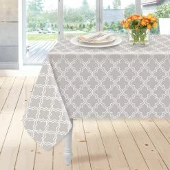 Best reviews of ❤️ Homewear Linens Glenwood PEVA Tablecloth 52 X 70 In. ????