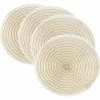 Best Sale ???? Benson Mills Prosecco Mica 15 In. Round Placemat 4 Pk. ????