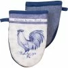 Promo ???? Kay Dee Designs Blue Rooster Grabber Mitt ????