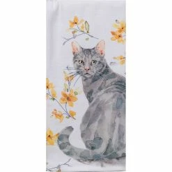 Hot Sale ???? Kay Dee Designs Sweet Home Cat Dual Purpose Terry Towel ????