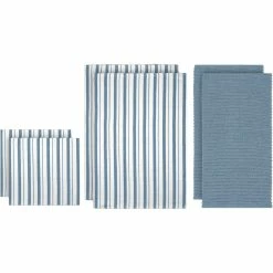 Promo ???? MUKitchen Basketweave Kitchen Towel, Dish Cloths And Solid Rigid Towel Set Of 3 ⌛ -Le ToyVan shop unnamed file 511