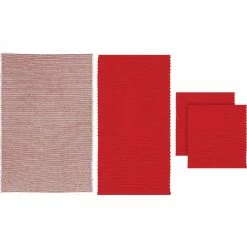 Outlet ???? MUkitchen Kitchen Ridged Towel And Dish Cloth 4 Pc. Set ????