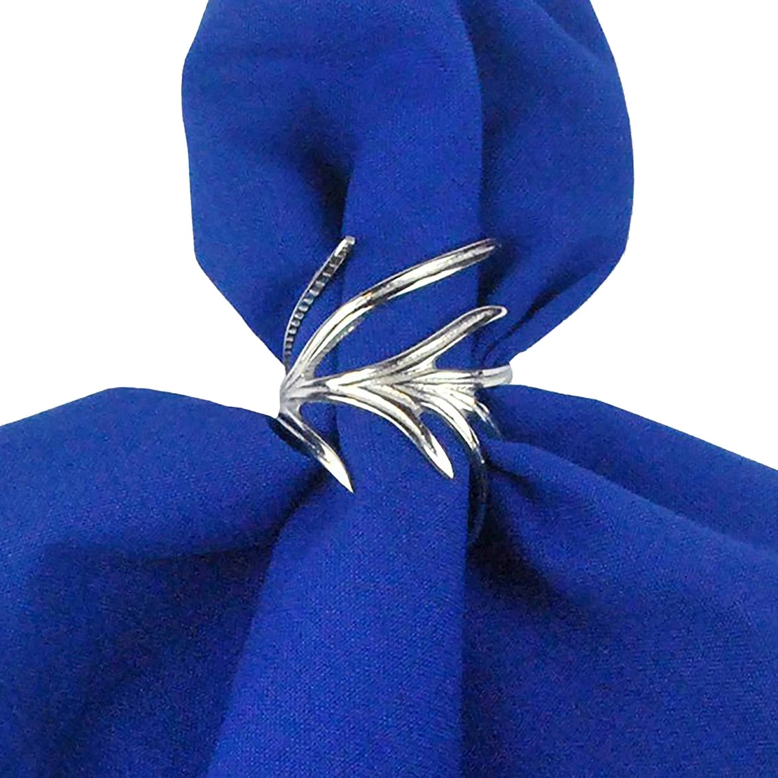 Cheap ✨ Design Imports Antique Silver Branch Napkin Ring Set Of 6 ???? 2 Cheap ✨ Design Imports Antique Silver Branch Napkin Ring Set Of 6 ???? - Image 2