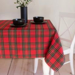 Wholesale ???? Benson Mills Johnson Plaid Fabric Printed Tablecloth 60 X 84 In. ⌛