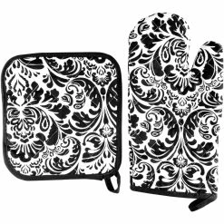 Brand new ⭐ Lavish Home Oven Mitt And Potholder Set ????