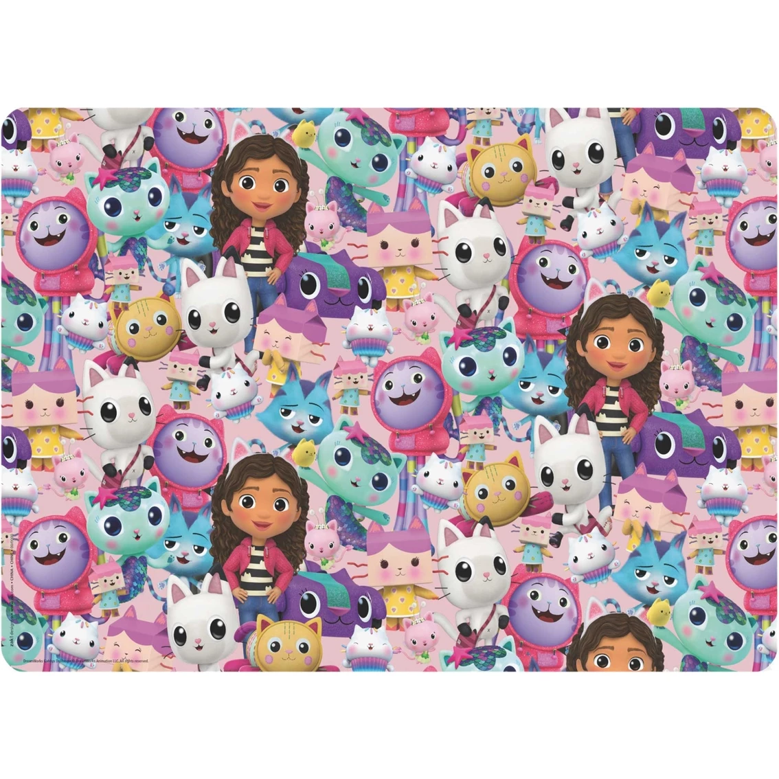 Brand new ???? Zak Gabby's Dollhouse 17.625 In. Plastic Placemat ???? 1 Brand new ???? Zak Gabby's Dollhouse 17.625 In. Plastic Placemat ????