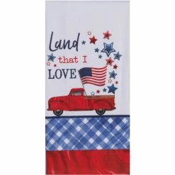 Brand new ???? Kay Dee Designs Land That I Love Dual Purpose Terry Towel ❤️