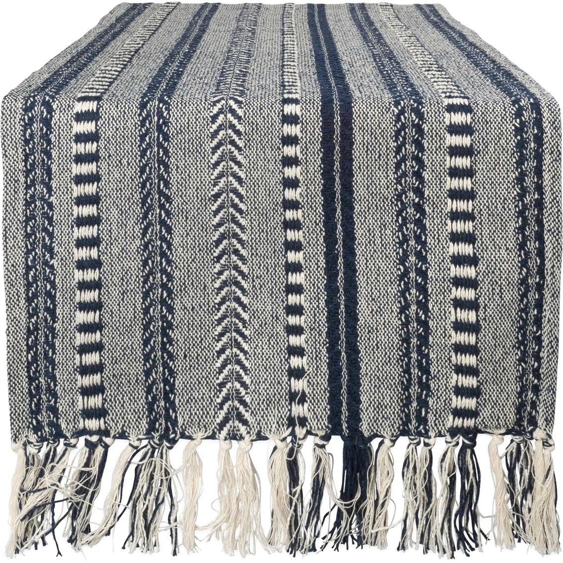 Cheap ???? Design Imports DII Navy Braided Stripe Table Runner ???? 2 Cheap ???? Design Imports DII Navy Braided Stripe Table Runner ???? - Image 2