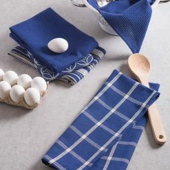 Best deal ⭐ Design Imports Assorted Nautical Blue Dishtowel & Dishcloth Set Of 5 ???? -Le ToyVan shop unnamed file 746