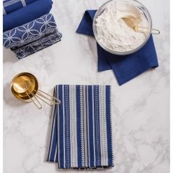 Best deal ⭐ Design Imports Assorted Nautical Blue Dishtowel & Dishcloth Set Of 5 ???? -Le ToyVan shop unnamed file 747