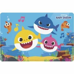 Discount ⌛ Zak Baby Shark 17.625 In. Plastic Placemat ⭐