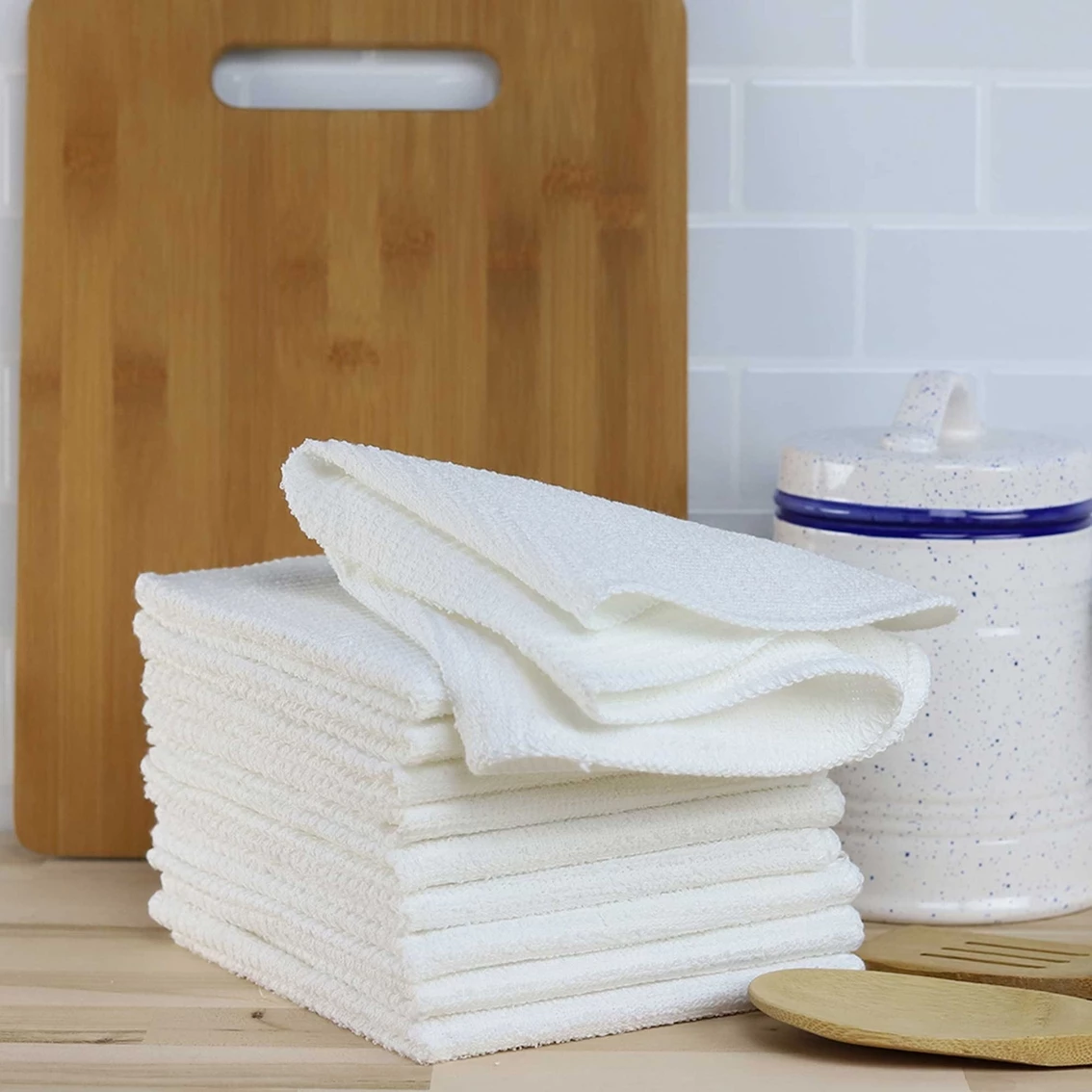 Budget ???? 1888 Mills Classic Essentials White Bar Mop Dishcloths 10 Pk. ✨ 4 Budget ???? 1888 Mills Classic Essentials White Bar Mop Dishcloths 10 Pk. ✨ - Image 4