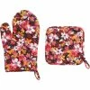 Top 10 ???? Vera Bradley Rosa Floral Pot Holder And Oven Mitt Set ????